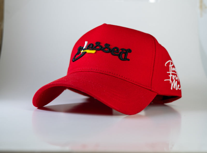 Blessed Barber SnapBack (Red)